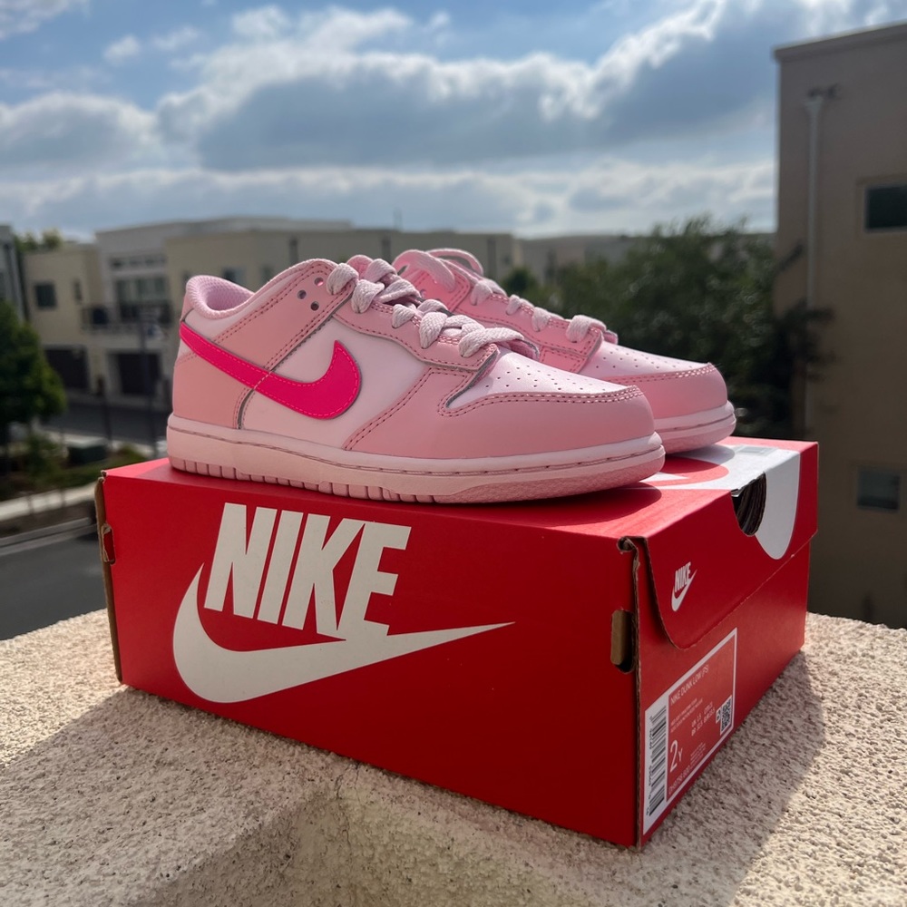 PS Dunk Low Triple Pink